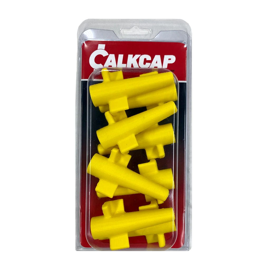 Pack of 8 calkcaps in packaging